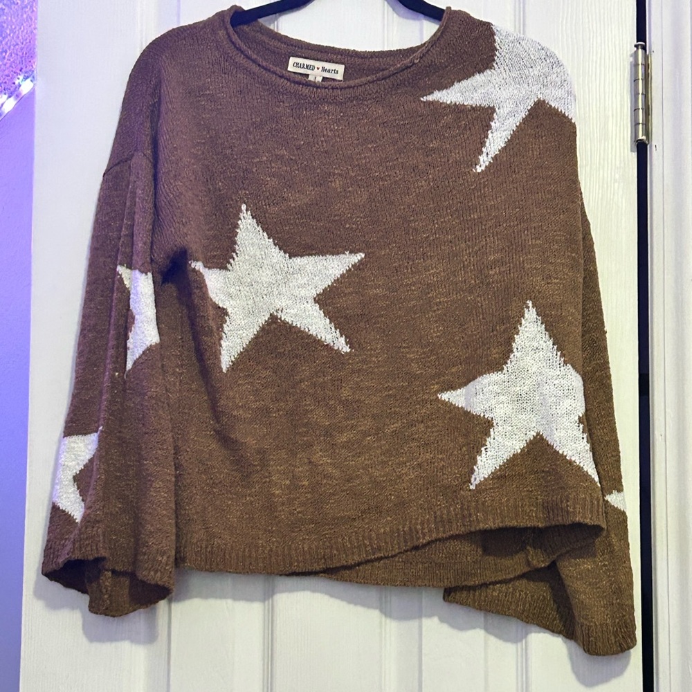 Star sweater from charmed hearts